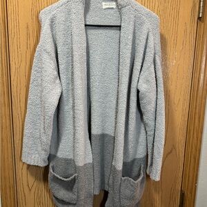 Thread & Supply Two-Tone Gray Cardigan